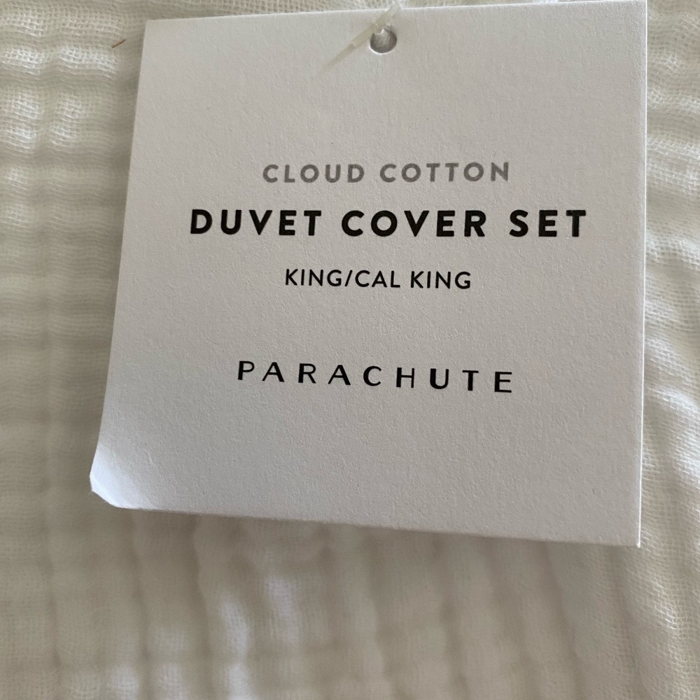 Parachute Cloud Duvet/King/ White